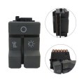 Headlight Parking Light Gray Rocker Switch Repl 15693548 For 1992-94 Gmc Suburban C2500