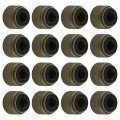 Caltric 16x Valve Stem Seal Compatible With Kawasaki Eliminator 900 1985 1986