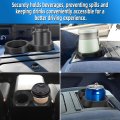Ford Dual Cup Holder For 1992-1997 Obs F250 F350 Center Console Black