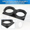 Ford Dual Cup Holder For 1992-1997 Obs F250 F350 Center Console Black