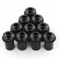 Motorcycle Windscreen Bolt Kit M5x16 Cnc Aluminum Anodized Black 10 Pieces With Washers And Rubber Well Nuts For Most 