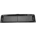 Compatible With Dodge Ram 1500 2500 3500 Abs Plastic Vertical Front Grille Black 2nd Gen Br Be