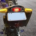 Tail Tidy Fender Eliminator For Wr250x Wr250r Smoke Led Light And License Plate Aluminum Construction Aftermarket Blinkers