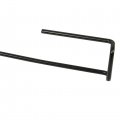 Wflnhb Hood Latch Striker Safety Rod Release Handle And Retainer Clip Set Replacement For Ram 1500 2500 3500 2002-2009