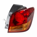Right Tail Light Assembly For 2011 To 2019 Mitsubishi Outlander Passenger Side Red Led Lamp With Clear Polycarbonate Lens And 