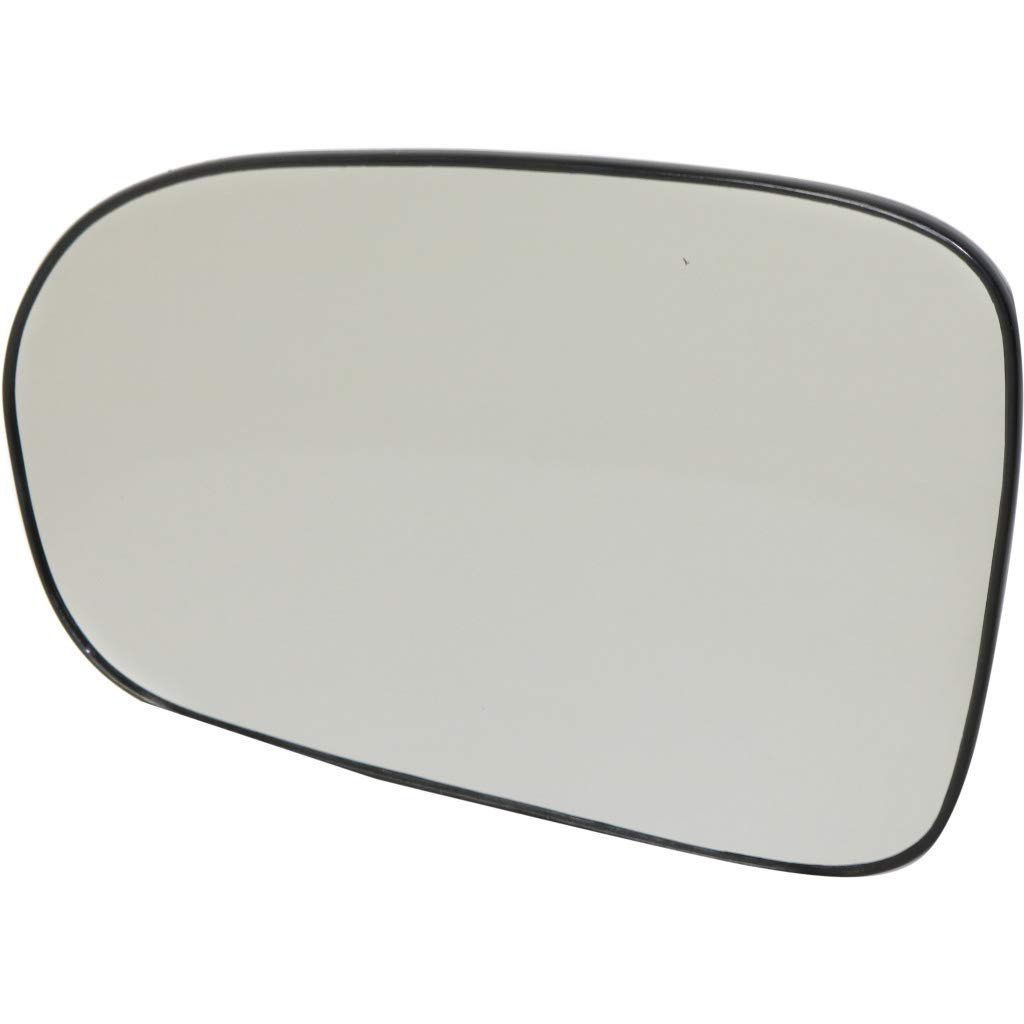 Driver Side Mirror Glass For Honda Civic 2001 2002 2003 2004 2005 Flat With Backing Plate Non Heated Replacement 76253s5da01