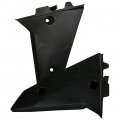 Polisport Lower Radiator Scoops Black For Husqvarna Te 510 2005-2007