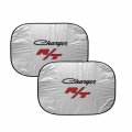 Ipick Image For Dodge Charger R T Classic Logo Universal Fit Dual Panels 2 Of 28 W X 24 L Easy Folding Windshield Sun Shade