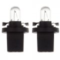 Cciyu 6 Pcs 509t T5 B8 5d Twist Halogen Light Bulbs 1 2w Replacement Fit For Instrument Panel Gauge Cluster Speedometer