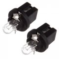 Cciyu 6 Pcs 509t T5 B8 5d Twist Halogen Light Bulbs 1 2w Replacement Fit For Instrument Panel Gauge Cluster Speedometer