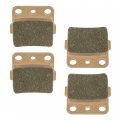 Caltric 2x Front Brake Pads Sintered Compatible With Honda Trx300ex 1993 1994 1995 1996 1997-2008