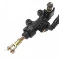 Motoforti Rear Brake Master Cylinder Pump With Reservoir For Suzuki Gsxr1000 2001-2009 Black