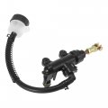Motoforti Rear Brake Master Cylinder Pump With Reservoir For Suzuki Gsxr1000 2001-2009 Black