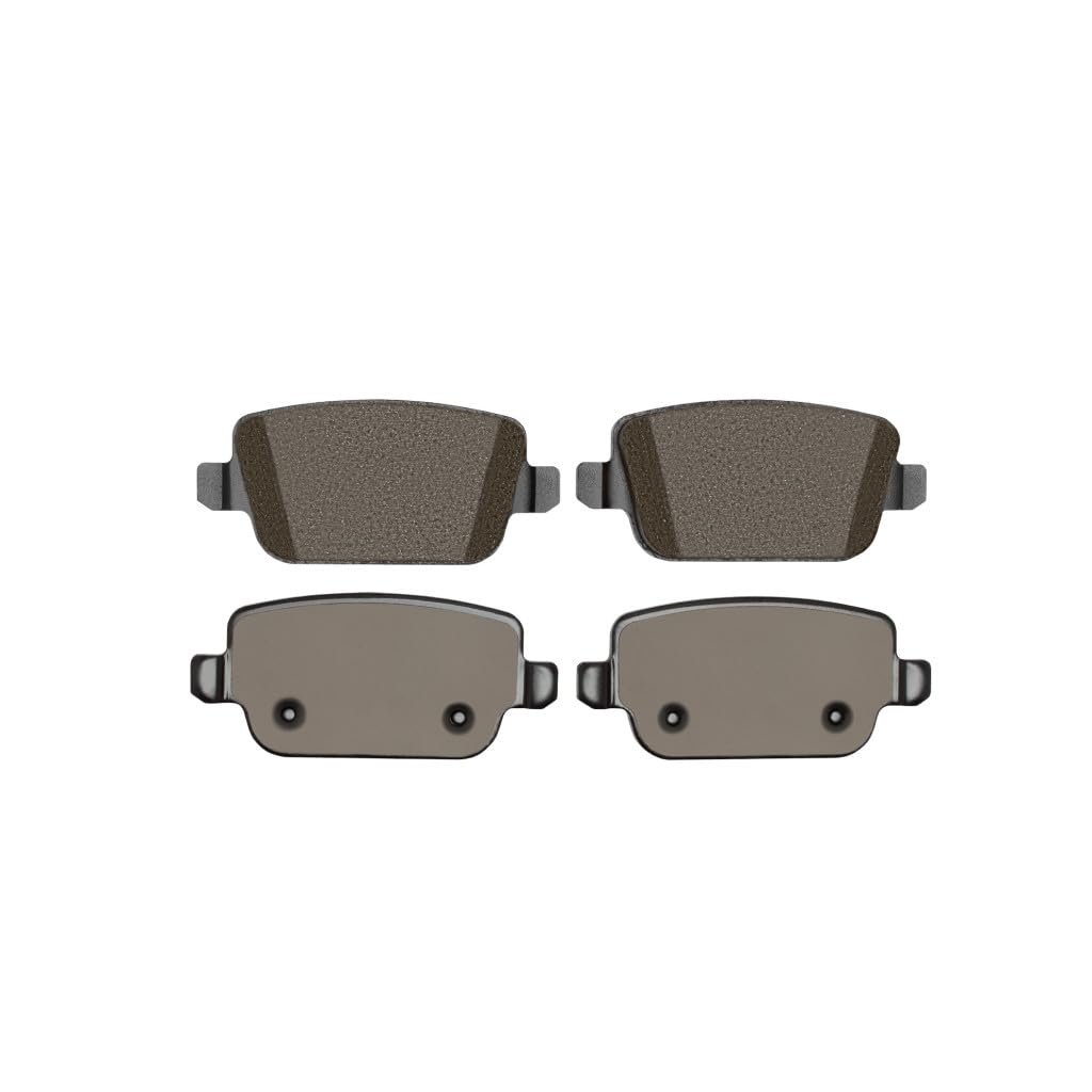 Front Brake Pads For Volvo S80 2007 2008 2009 2010 Low Metallic Friction 1 71 In Inner And Outer Pad Height