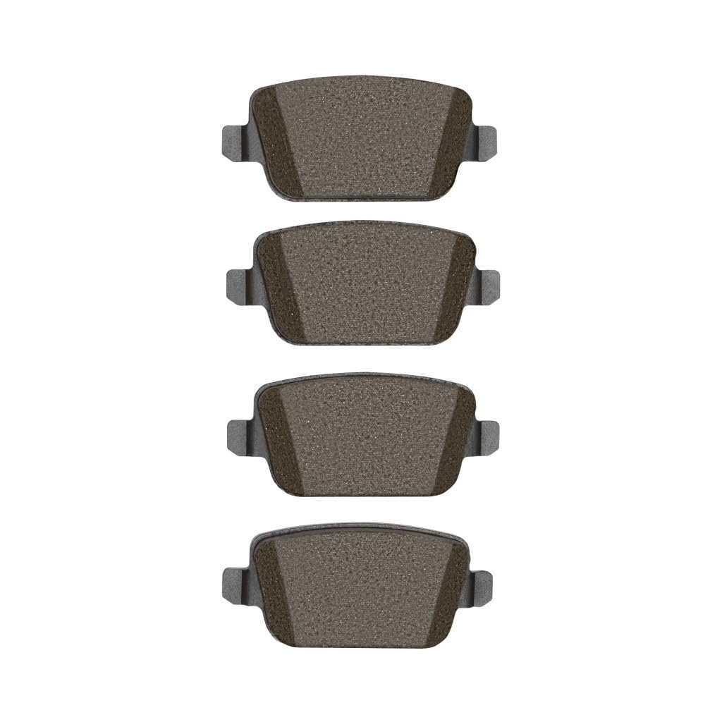 Front Brake Pads For Volvo S80 2007 2008 2009 2010 Low Metallic Friction 1 71 In Inner And Outer Pad Height