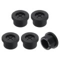 5 Pcs Cable Cord Grommet 8 Inch 16mm Desk Flexible Rubber Grommets Wire Hole Cover Pass Through For Office Computer Organizer 