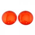Three T Fsfy Turn Signal Light Lens Cover Amber Indicator Covers Replacement Bezels For Suzuki Cruisers Intruder Marauder Gz250