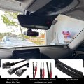 Upgrade 16 5 Mirror Plug Wire Tap Radar Detector Hardwire Power Cord Kit With Inline Fuse Mount Rj11 For Escort Valentine One