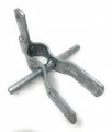 Chain Link Fence Drop Rod Forks Pressed Steel Without Bolts Fits O D 1-7 8 Inch
