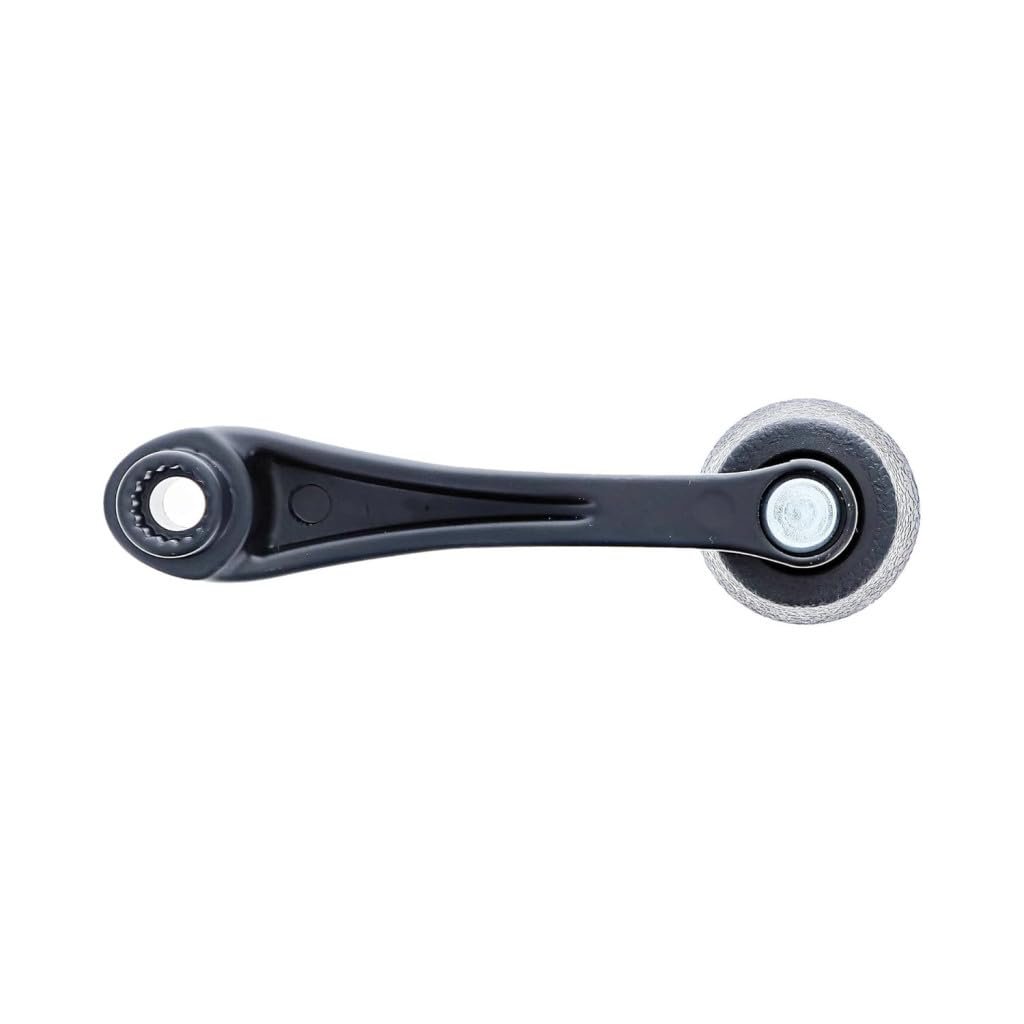 Window Crank Handle For Peterbilt 379 2002 2003 2004 2005 Metal Black Bolt On Shaft Attachment 115 Millimeters Arm Length