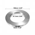 X Autohaux 4pcs Od 108mm To Id 67 1mm Aluminum Alloy Car Hub Centric Rings Wheel Bore Center Spacer
