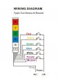 Baomain Industrial Signal Light Column Led Alarm Round Tower Indicator Flash Warning Buzzer Red Green Yellow Dc 24v Lta-502wj