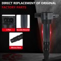 Ignition Coils And Spark Plugs Uf532 For Mitsubishi Outlander Lancer Galant Eclipse 2 4l 4 4 Set Stable Engine Performance