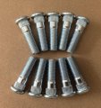 Wantone Racing 10pcs Serrated Wheel Studs M12x1 5 Lug Stud 610-340 Replacement For Select Ford Focus Contour Escort Porbe Mazda 