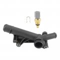 Autokay Engine Coolant Water Outlet Connection With Sensor For Ford Rh-225 Bm5z-8592-d