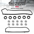 Hoypeyfiy Engine Head Valve Cover Gaskets Set Spark Plug Tube Seals Vs50773r 151081801 Vs50559 Replacement For Honda Acura
