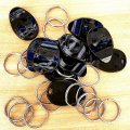Nwsrayu Plastic Scraper Tool Keychain For Lottery Ticket Labels Films Thumb Shaped Keyring Scratcher Sublimation Multi-purpose