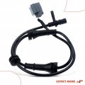 A-premium Abs Wheel Speed Sensor Compatible With Nissan Models Sentra 2017-29 L4 1 6l 2013-2019 1 8l Sedan Rear Right Passenger