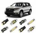 Brishine White Interior Led Lights Kit For Honda Passport 2019 2020 2021 Super Bright 6000k Light Bulbs Package Install Tool