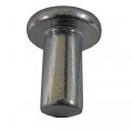 3 Lb Tinners Rivet 159 Body Diameter X 316 Head 313 Length Solid Steel Zinc Plated Pack Of 1 Approximately 346 Pieces 