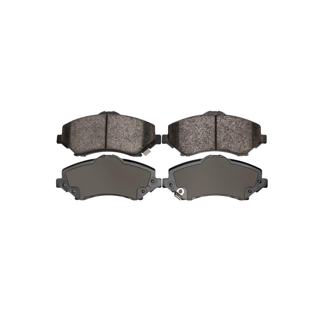 Front Brake Pads For Dodge Nitro 2007 2011 Ceramic Friction Mechanical Wear Sensor 5 77 In Inner And Outer Pad Width 5000