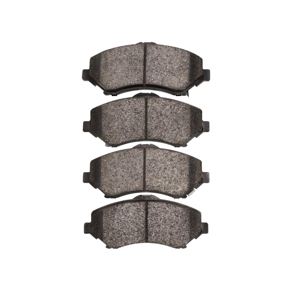 Front Brake Pads For Dodge Nitro 2007 2011 Ceramic Friction Mechanical Wear Sensor 5 77 In Inner And Outer Pad Width 5000