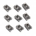 Vaguelly 80pcs Self Tapping Screws-tapping Spire U Clip Self Nut Springs Kit Screw Assortment Accessories Interiors Manganese