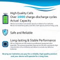 Hqrp 2-pack Batteries Compatible With Braun Series 3 Model 5884 Type 5878 5885 5886 Razor Shaver Plus Screwdriver