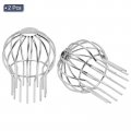 Uxcell 2pcs Gutter Guard 4 Inch 304 Stainless Steel Down Pipe Balloon Filter Strainer For Leaves Roof Screen