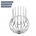 Uxcell 2pcs Gutter Guard 4 Inch 304 Stainless Steel Down Pipe Balloon Filter Strainer For Leaves Roof Screen
