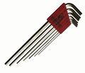 Bondhus 17192 Set Of 7 Hex L-wrenches With Briteguard Finish Extra Long Length Sizes 1 5-6mm 