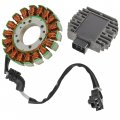 Caltric Stator And Regulator Rectifier Compatible With Yamaha Yzf-r6 Yzfr6 2006-2016
