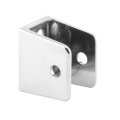 656-6422 U-bracket For 1 25 In Panels Chrome Plated Zinc Alloy Restroom Partition Hardware With Fasteners Single Pack 