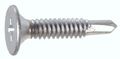 Wafer Head Phillips Self Drilling Screws 10 X 1 7 16 In Zinc Plated Carbon Steel Flat 30 Pack Model 35170 