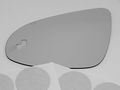 Fits 12-17 Camry 13-18 Avalon Left Driver Mirror Glass Lens For Blind Spot Detection W Adhesive Usafits Model Without Auto 