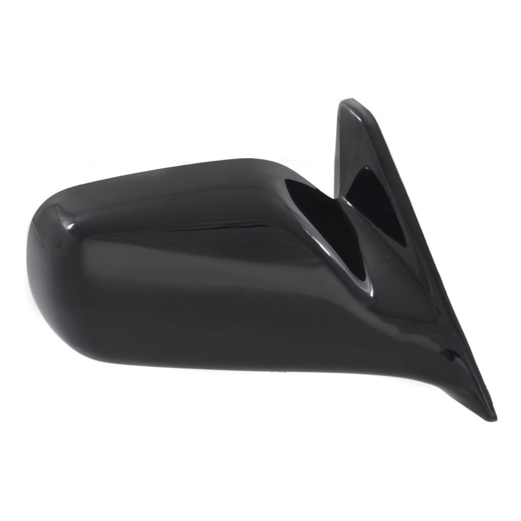 Toyota Corolla 1990 1991 1992 Door Mirror Passenger Side Non-heated Manual Remote Glass Paintable Non-folding Replacement For
