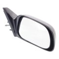 Toyota Corolla 1990 1991 1992 Door Mirror Passenger Side Non-heated Manual Remote Glass Paintable Non-folding Replacement For
