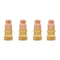 22 Pcs Tig Welding Fittings For Wp-17 18 26 Torch Kit With 10 Glass Cups And Stubby Gas Lens