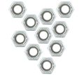 Allstar All16010-10 Thread Hex Nut With Nylon Insert 10 Piece 