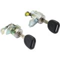 Door Lock Cylinder Pair For Hummer H3t 2009 2010 Front Driver And Passenger Side With Keys Part 89022371